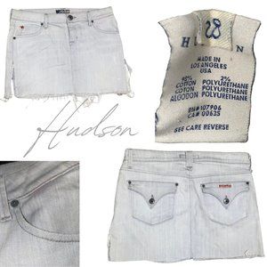 Hudson Denim Mini Skirt